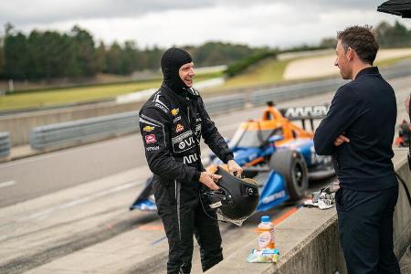 Nico Hülkenberg - IndyCar-Test - 25.10.2021 - McLaren