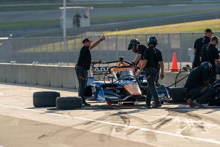 Nico Hülkenberg - IndyCar-Test - 25.10.2021 - McLaren