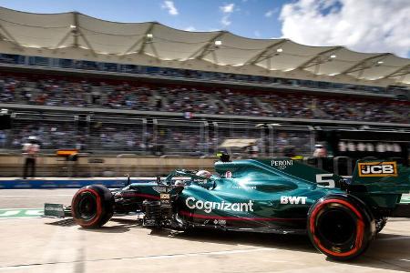Sebastian Vettel - Aston Martin - GP USA - Austin - Samstag - 23.10.2021