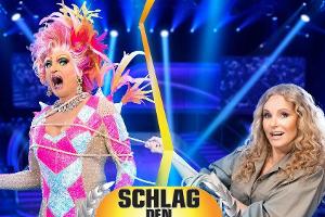 Olivia Jones (l.) und Katja Burkard duellieren sich im November bei "Schlag den Star".