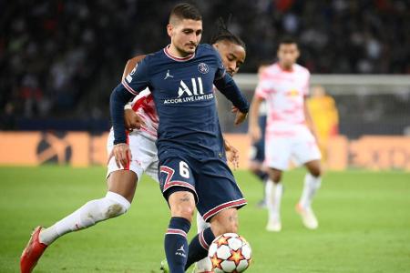 PSG in Leipzig ohne Verratti PSG in Leipzig ohne Verratti
