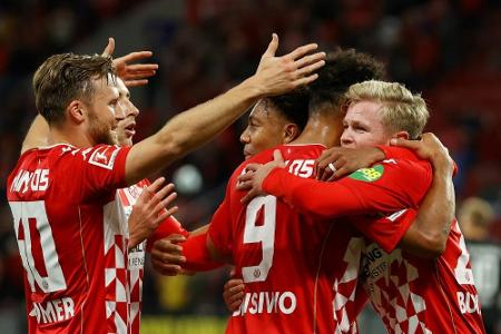 Erstes Achtelfinale seit vier Jahren: Mainz verschlimmert Arminia-Misere Erstes Achtelfinale seit vier Jahren: Mainz verschlimmert Arminia-Misere