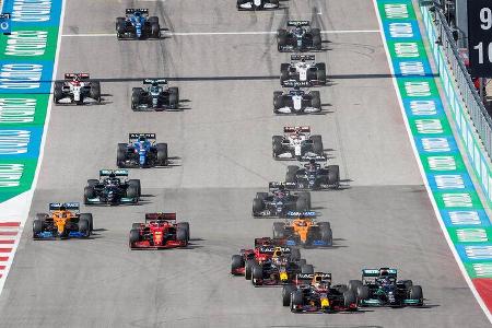 Start - GP USA 2021 - Austin - Rennen