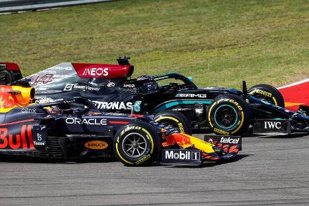 Verstappen - Hamilton - GP USA 2021 - Austin - Rennen