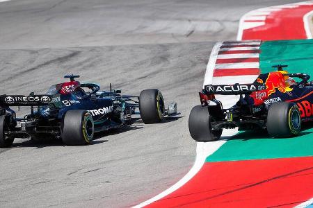 Verstappen - Hamilton - GP USA 2021 - Austin - Rennen