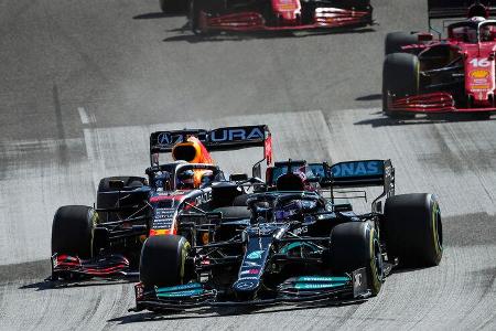 Hamilton - Verstappen - GP USA 2021 - Austin - Rennen