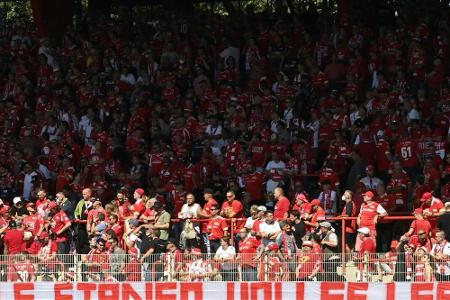 Gegen Bayern: Union erhöht Stadionauslastung auf 75 Prozent Gegen Bayern: Union erhöht Stadionauslastung auf 75 Prozent