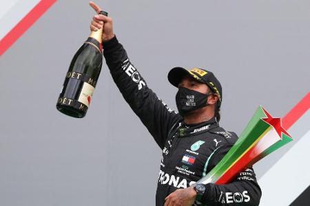 Das SID-Kalenderblatt am 25. Oktober: Hamilton feiert 92. Sieg und überholt Schumacher Das SID-Kalenderblatt am 25. Oktober: Hamilton feiert 92. Sieg und überholt Schumacher