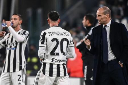 Juventus mit Last-Minute-Pleite bei Allegri-Jubiläum Juventus mit Last-Minute-Pleite bei Allegri-Jubiläum
