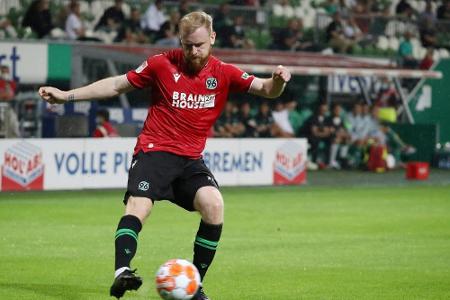 DFB-Pokal: Hannover gewinnt Zweitliga-Duell DFB-Pokal: Hannover gewinnt Zweitliga-Duell