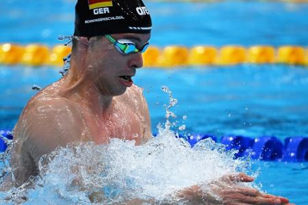 Schwimmen: Schwingenschlögl auch in Doha mit deutschem Rekord Schwimmen: Schwingenschlögl auch in Doha mit deutschem Rekord