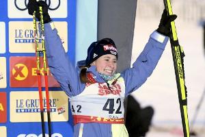 Skilanglauf: Hennig überrascht als Dritte - Bögl löst Olympia-Ticket