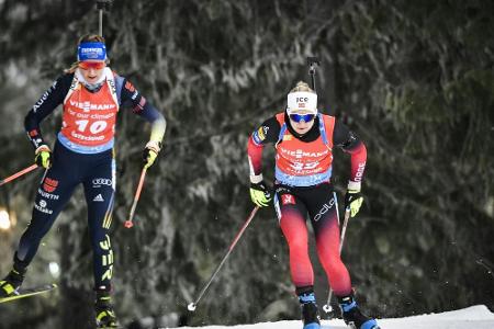 Biathlon: Preuß sichert sich als Siebte die Olympia-Norm - Hanna Öberg gewinnt Biathlon: Preuß sichert sich als Siebte die Olympia-Norm - Hanna Öberg gewinnt