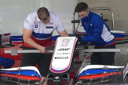 Haas - Formel 1 - GP Mexiko - 4. November 2021