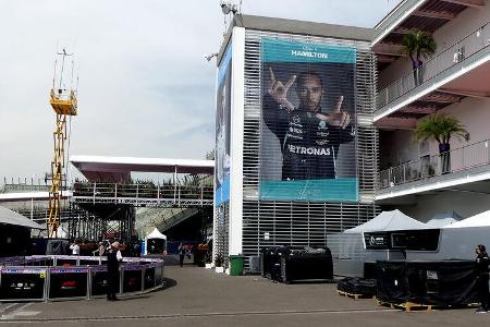 Lewis Hamilton - Mercedes - Formel 1 - GP Mexiko - 4. November 2021
