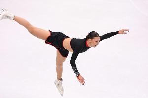 Eiskunstläuferin Nicole Schott Zehnte nach dem Kurzprogramm