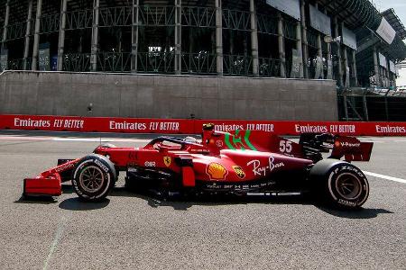 Carlos Sainz - Ferrari - Formel 1 -GP Mexiko - 5. November 2021