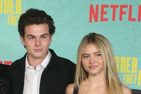 Aris Rechevski (l.) und Leni Klum bei der Premiere des Netflix-Streifens Aris Rechevski (l.) und Leni Klum bei der Premiere des Netflix-Streifens
