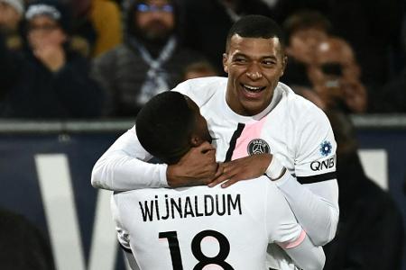 Neymar und Mbappe schießen PSG zum Sieg Neymar und Mbappe schießen PSG zum Sieg