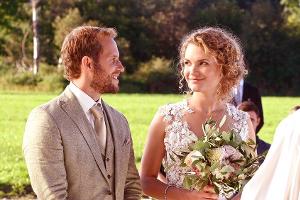 "Sturm der Liebe": Florian und Maja geben sich das Ja-Wort.