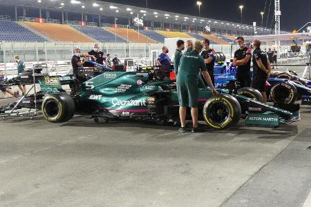 Aston Martin - Formel 1 - GP Katar - Donnerstag - 18.11.2021