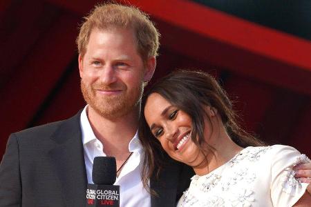 Prinz Harry und Herzogin Meghan leben seit 2020 in den USA. Prinz Harry und Herzogin Meghan leben seit 2020 in den USA.