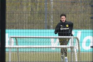 Reyna wieder im BVB-Training