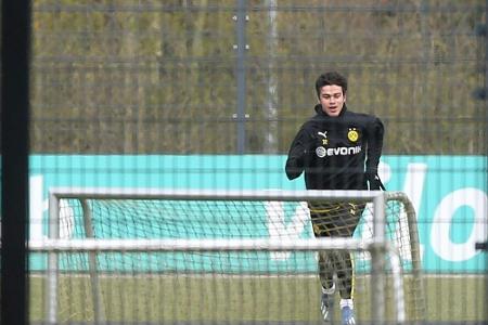 Reyna wieder im BVB-Training Reyna wieder im BVB-Training
