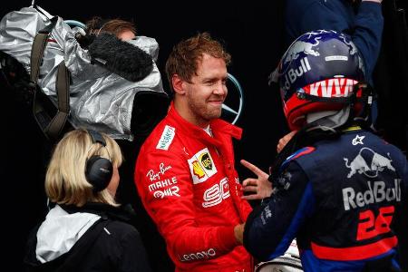 Kvyat - Vettel - GP Deutschland 2019 - Hockenheim - Rennen
