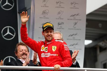 Sebastian Vettel - Ferrari - GP Deutschland 2019 - Hockenheim - Rennen