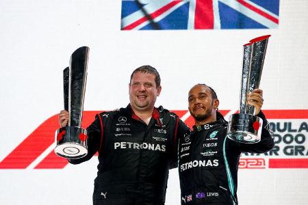 Lewis Hamilton - Mercedes - GP Katar 2021 - Rennen