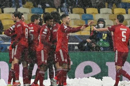 Gruppensieg perfekt: Eiskalte Bayern siegen im Schnee Gruppensieg perfekt: Eiskalte Bayern siegen im Schnee