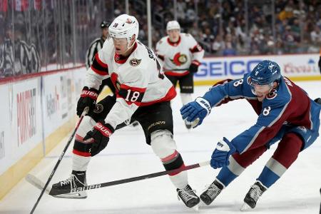 NHL: Stützle liefert Vorlage und verliert spät mit Ottawa NHL: Stützle liefert Vorlage und verliert spät mit Ottawa