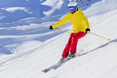 Kraft, Kondition und Gleichgewicht sind beim Skifahren gefordert.