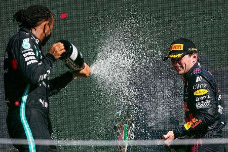 Hamilton & Verstappen - Formel 1 - GP Mexiko 2021
