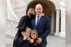 Die monegassische Fürstenfamilie ist endlich wieder vereint.