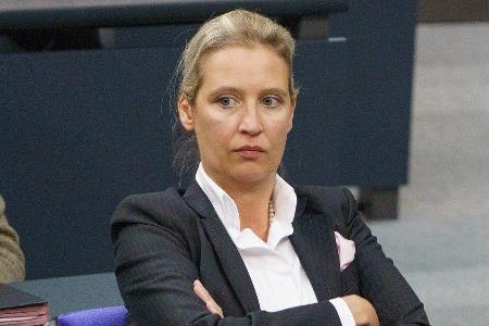 Alice Weidel befindet sich derzeit in häuslicher Quarantäne.