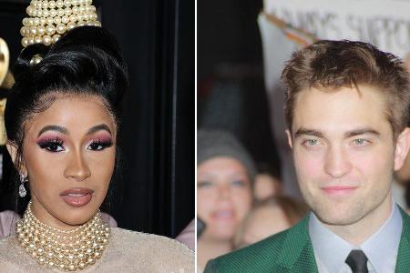 Cardi B traf in Beverly Hills unerwartet auf Robert Pattinson. Cardi B traf in Beverly Hills unerwartet auf Robert Pattinson.