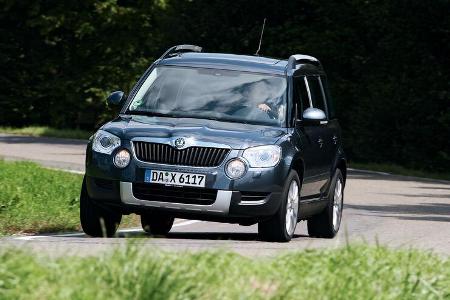 Skoda Yeti, Frontansicht Skoda Yeti, Frontansicht