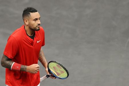Australian Open: Kyrgios relativiert Aufruf zur Absage Australian Open: Kyrgios relativiert Aufruf zur Absage