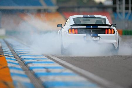 Shelby GT350 Mustang, Heckansicht
