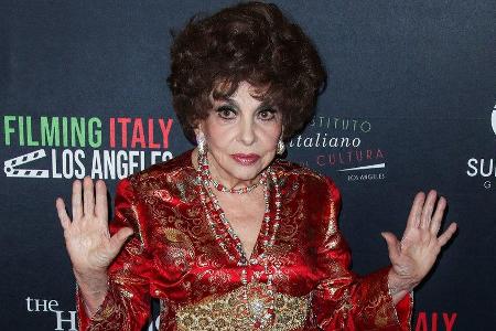 Gina Lollobrigida bei einem Auftritt in Los Angeles. Gina Lollobrigida bei einem Auftritt in Los Angeles.