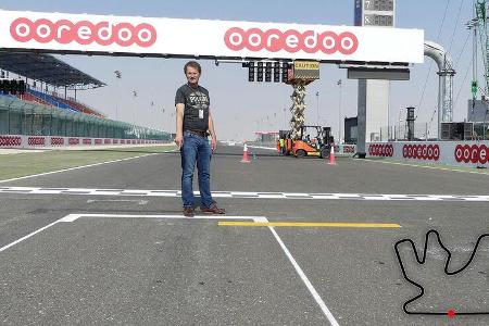 Streckenrundgang - GP Katar - Losail International Circuit - 2021 Streckenrundgang - GP Katar - Losail International Circuit - 2021