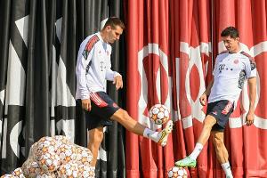 Nach Corona: Süle und Stanisic im Training