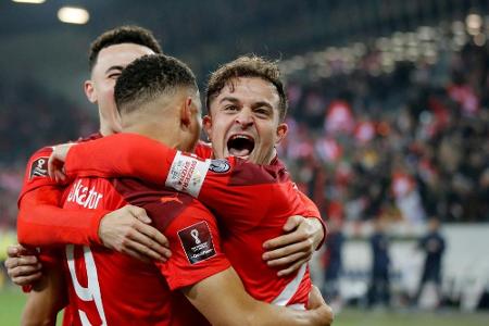 Italien muss um WM-Teilnahme zittern - Schweiz löst Katar-Ticket Italien muss um WM-Teilnahme zittern - Schweiz löst Katar-Ticket