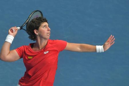 Suarez Navarro feiert emotionalen Abschied: Suarez Navarro feiert emotionalen Abschied: