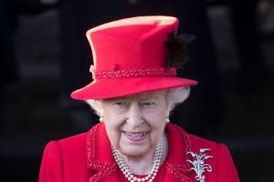 Queen Elizabeth II. nach dem traditionellen Weihnachtsgottesdienst in Sandringham 2019.
