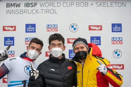Skeleton-Weltmeister Grotheer einer von drei Siegern in Innsbruck
