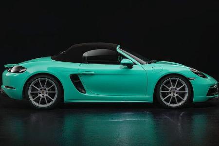 Porsche 718 Boxster GTS mintgrün
