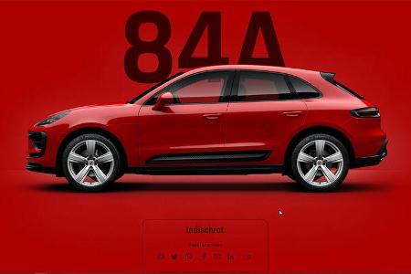 Porsche Macan 84A indischrot